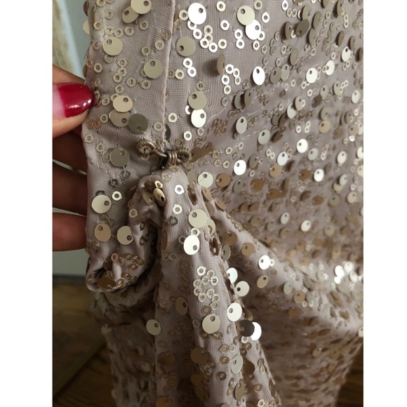 Sequin rose gold gown - Picture 7 of 7